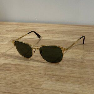 VintageRay Ban B&L Signet Unisex Gold Tone Sunglasses